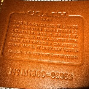 Coach Gray Rogue Satchel Bag